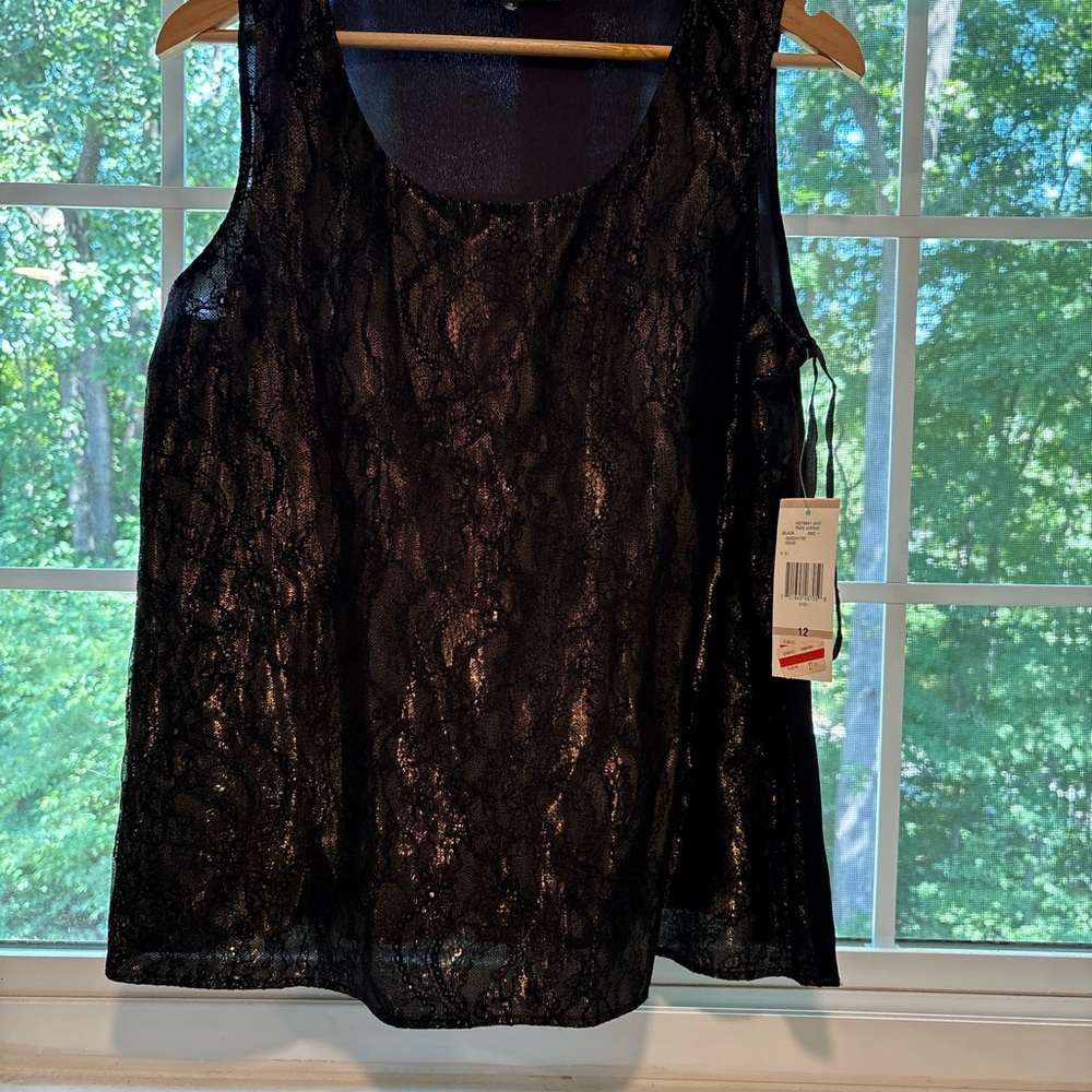 Lace Slip Chemise in Black - Women's Intimates